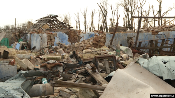 Село Благодатне, Миколаївська область. Зруйнована ферма родини Звіришиних. Січень 2023 року
