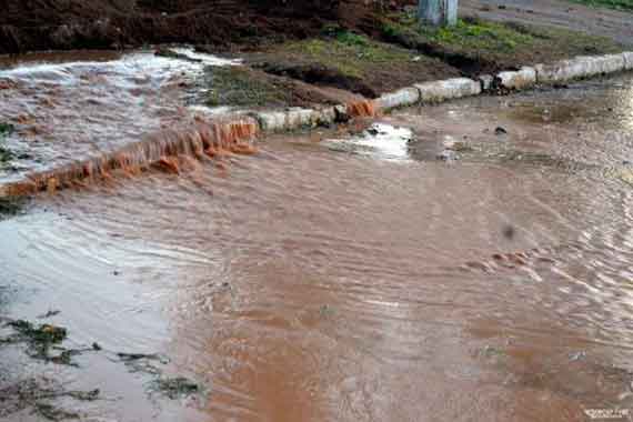 Кладбище под Севастополем затапливает канализация