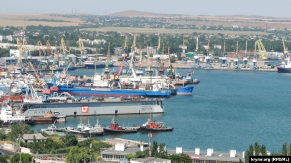 Керченський морський торговельний порт, червень 2019 року