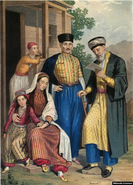 Густав-Теодор Паулі. Кримські татари і мулла, 1862 рік