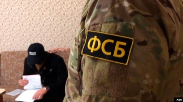 Затримання у Криму з участю представників ФСБ Росії. Ілюстраційне фото