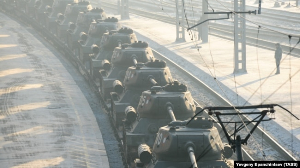 Танки Т-34 у Владивостоці, 2019 рік