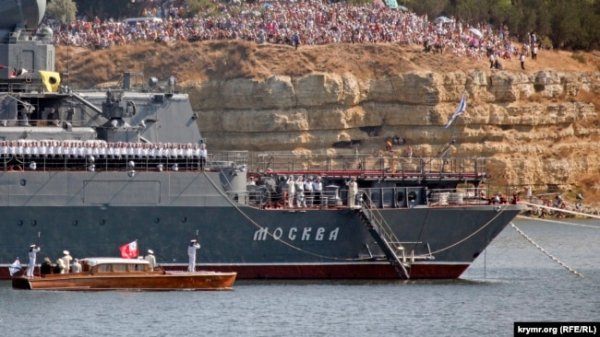 Російський ракетний крейсер «Москва», 2007 рік