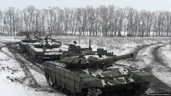 CIT утверждает, что Россия перебросила военную технику ближе к границе с Украиной