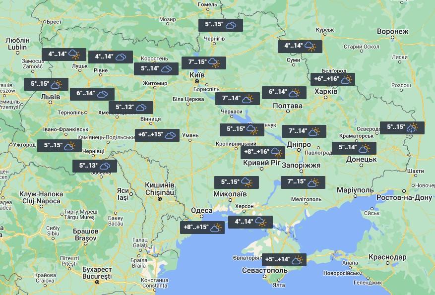 Стало відомо, коли в Україну прийде справжнє весняне тепло (карта)