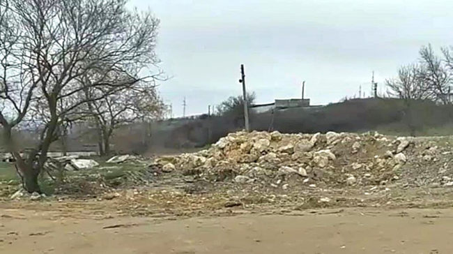 Севастопольский горхоз обследовал несанкционированную свалку в селе Фронтовом