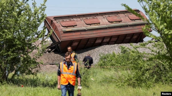 Наслідки аварії на залізниці у Криму, 18 травня 2023 року