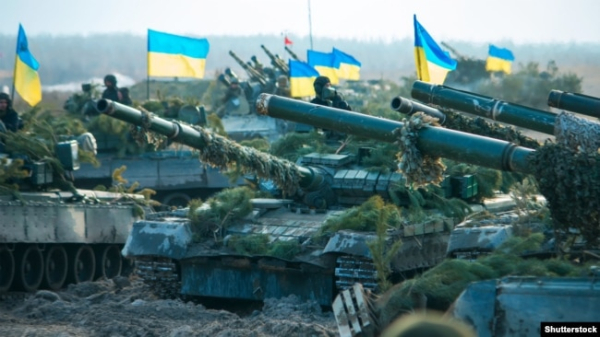 Українські військові на полігоні в Житомирській області, 21 листопада 2018 року 