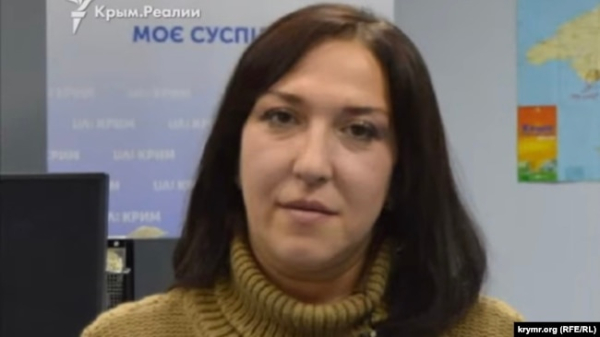 Наталія Шевцова, дочка кримського політв'язня Олега Приходька