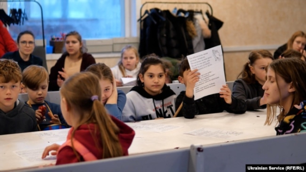 Українські діти-сироти, евакуйовані за кордон, Литва, березень 2022
