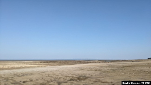 Каховське водосховище висихає після руйнації ГЕС