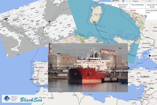 Кількість порушеннь ембарго ЄС-G7 на морський імпорт російських нафтопродуктів з Чорного моря в квітні-травні 2023 значно зросла0