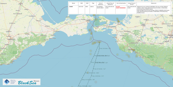 Кількість порушеннь ембарго ЄС-G7 на морський імпорт російських нафтопродуктів з Чорного моря в квітні-травні 2023 значно зросла18