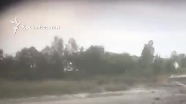 Видео обмелевшего притока Днепра, который питает Северо-Крымский канал
