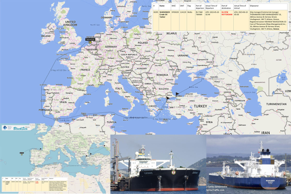 Порушення ембарго на імпорт сирої нафти з Росії до ЄС в травні 2023 року – зафіксовано навіть прямі рейси до Іспанії та Нідерландів0