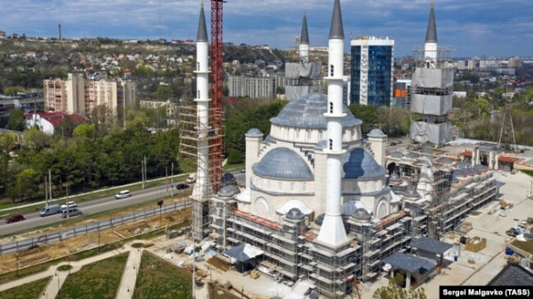 Будівництво Соборної мечеті в Сімферополі, 2020 рік