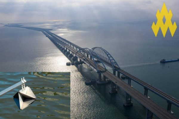 ФСБ встановила на конструкцію Керченського мосту кутові відбивачі – «АТЕШ» / Фото0