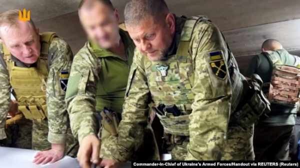 Головнокомандувач ЗСУ Валерій Залужний