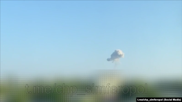 Вибухи боєприпасів на авіабазі «Веселе», Джанкойський район, 24 липня 2023 року