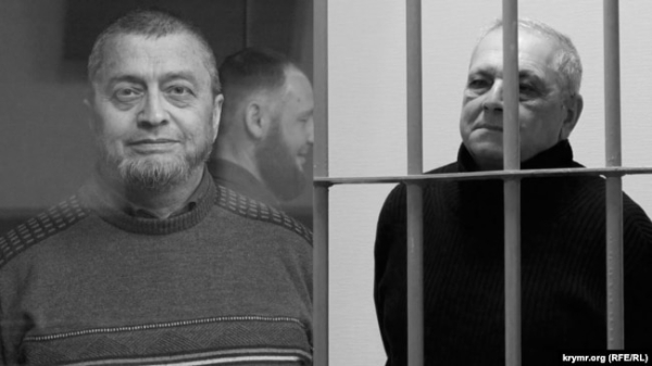Джеміль Гафаров (ліворуч) та Костянтин Ширінг (праворуч), які загинули в установах російської пенітенціарної системи. Колаж