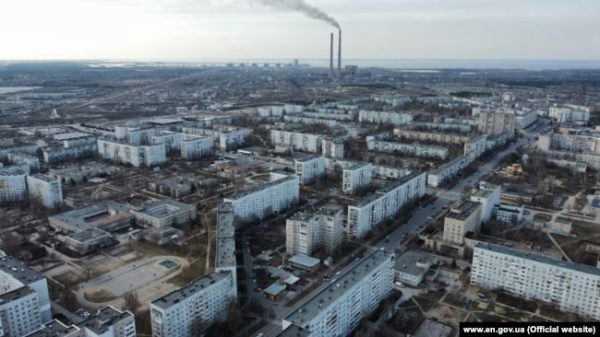 Окупований Енергодар в березні 2022 року