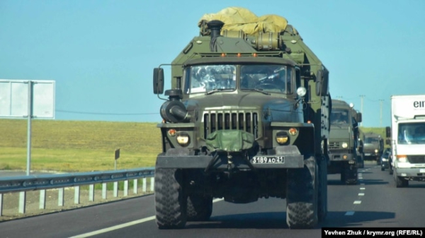 Російська військова техніка у Криму