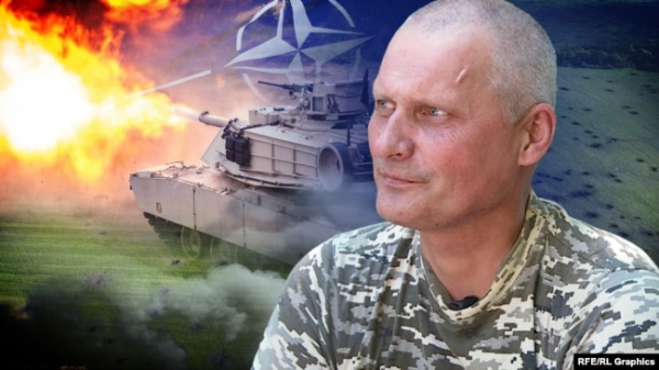 Михайло Новосельцев, командир підрозділу 110-ї бригади ТРО ЗСУ (колаж) 