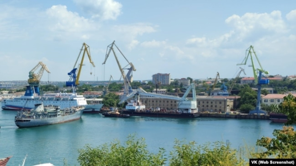 Майданчик Севморзаводу в Південній бухті, архівне фото