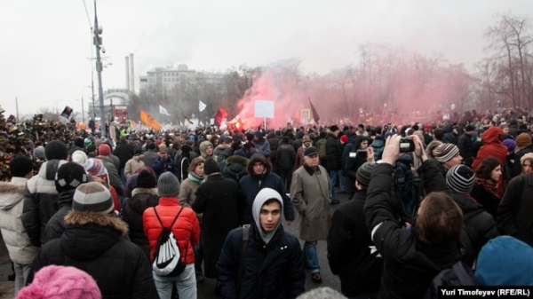 Мітинг на Болотній площі в Москві, РФ, 10 грудня 2011 року