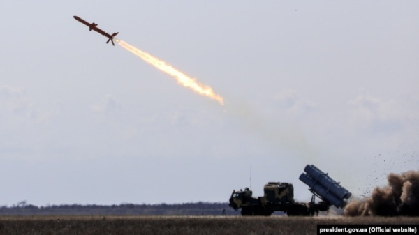 Одеська обл. Випробовування ракетного комплексу «Нептун». 5 квітня 2019