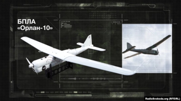 БПЛА «Орлан-10». Інфографіка