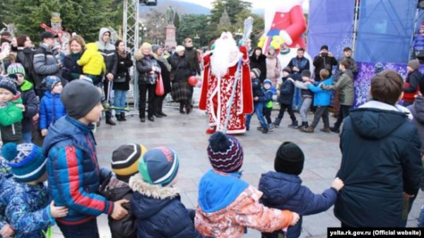 У Ялті відзначають новорічні свята. Іллюстративне фото