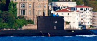 В Черное море вошла первая российская подлодка для Черноморского флота