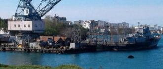 Пильщики кораблей вернулись на прежнее место в Севастополе (фото, видео)