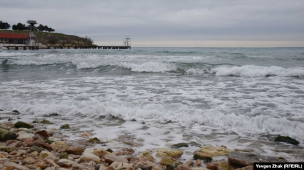 Зимовий пляж, ілюстраційне фото