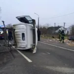 На місці аварії в Переспі рятувальники звільнили затиснутого постраждалого