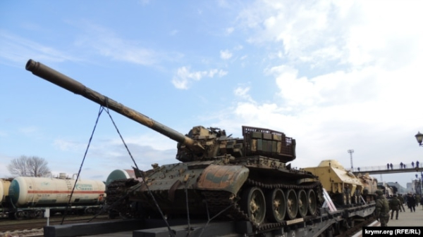 Виставка зброї із Сирії у Криму. Керч, 2019 рік