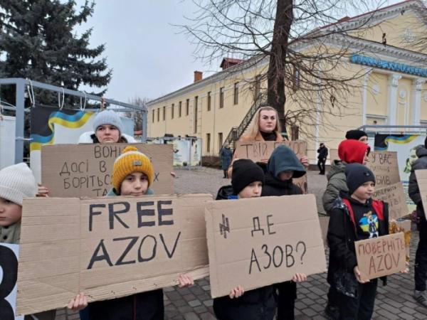 У Ковелі нагадали про полоненних «азовців»21