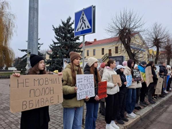 У Ковелі нагадали про полоненних «азовців»6