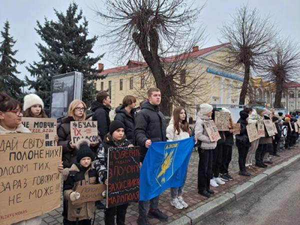 У Ковелі нагадали про полоненних «азовців»3