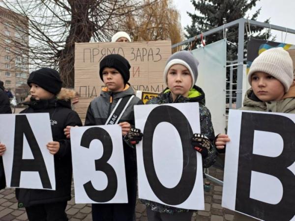 У Ковелі нагадали про полоненних «азовців»11