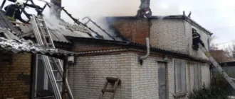 У Луцьку горів житловий будинок