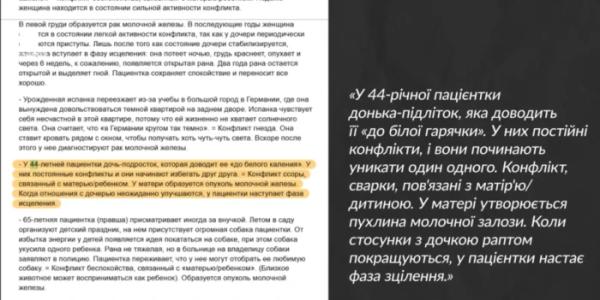 Василь Чайка надіслав пацієнтці сумнівну «методичку» з лікування