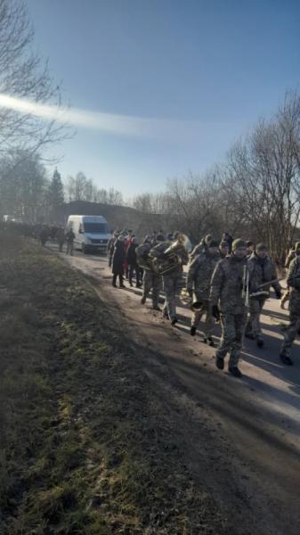 Колодяжненська громада попрощалася з захисником Сергієм Калитюком13