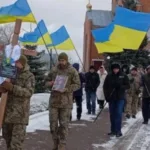 Мешканці Іваничівської громади попрощалися із загиблим героєм Сергієм Буйницьким