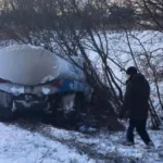 На Ратнівщині сталась аварія: зіткнулися мікроавтобус і вантажівка