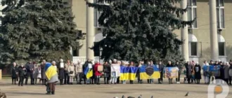 У Нововолинську відбулась акція на підтримку рідних зниклих безвісти та полонених військових