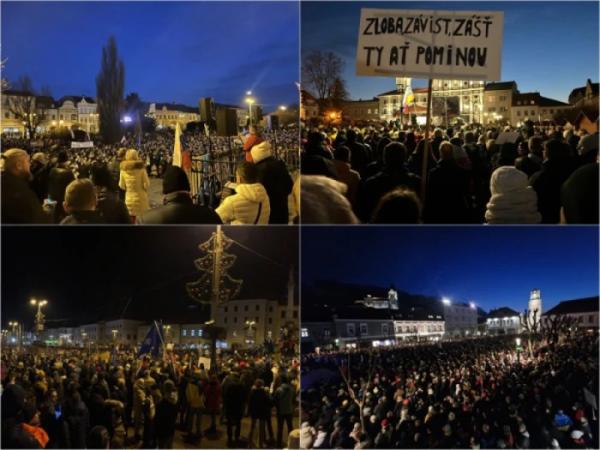 У Словаччині десятки тисяч людей вийшли на протест проти уряду Фіцо6