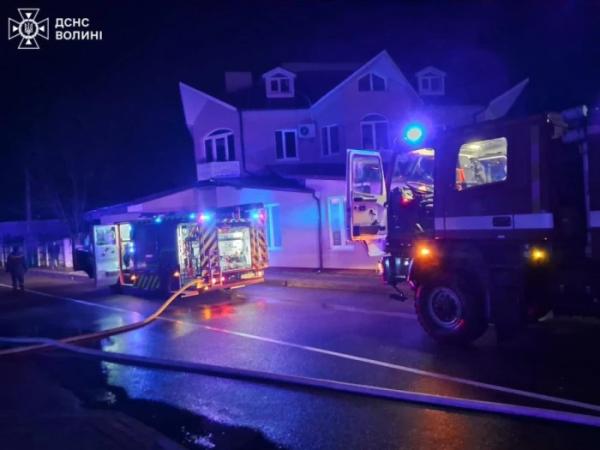 У Володимирі сталася пожежа в приміщенні швейного цеху2