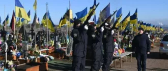 У Запоріжжі попрощалися з поліцейськими-вибухотехніками, які загинули на Херсонщині